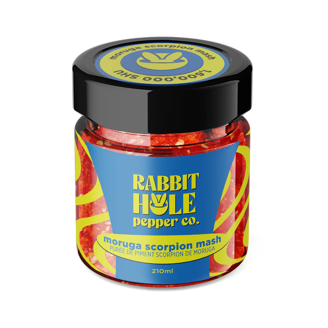 Rabbit Hole Pepper Co. Moruga Scorpion Mash🇨🇦 lucifers house of heat