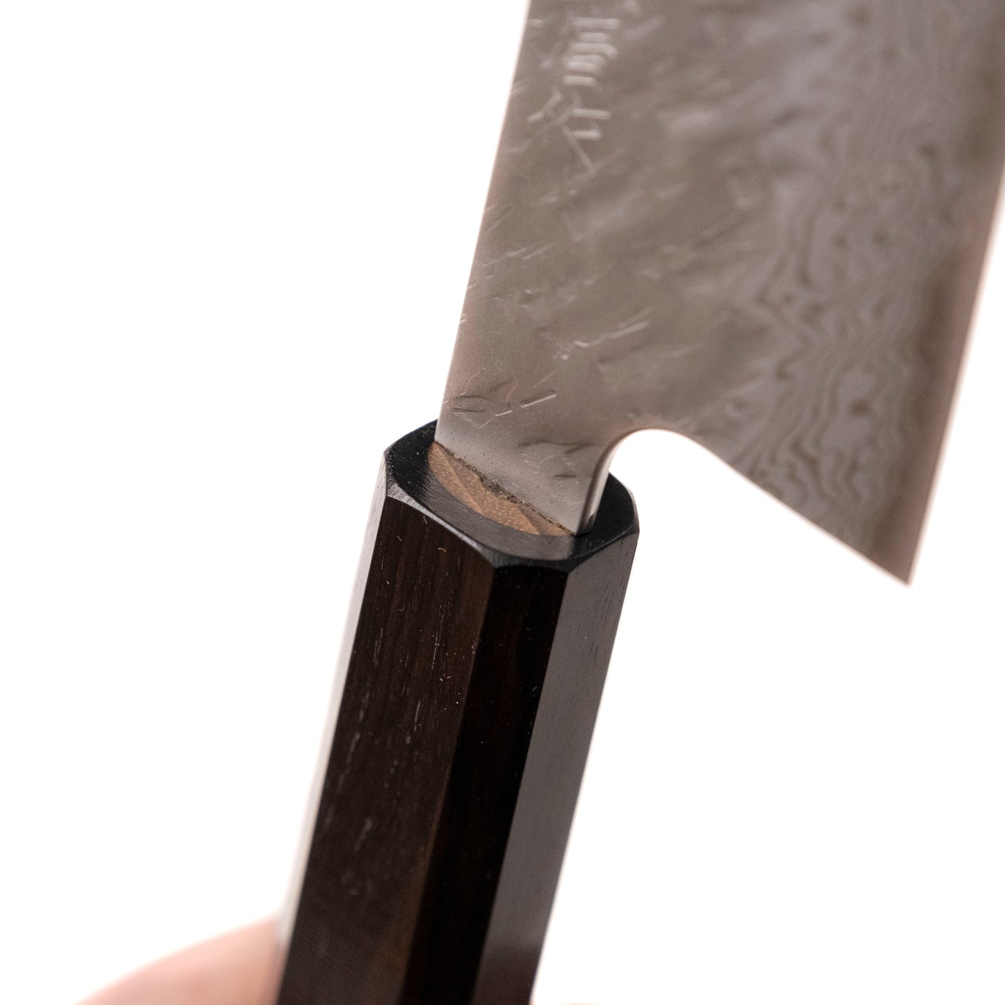 Nigara Hamono Tsuchime Damascus Santoku 170 mm
