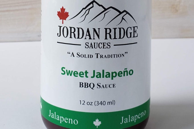 Jordan Ridge Sweet Jalapeño BBQ Sauce Jordan ridge sauces