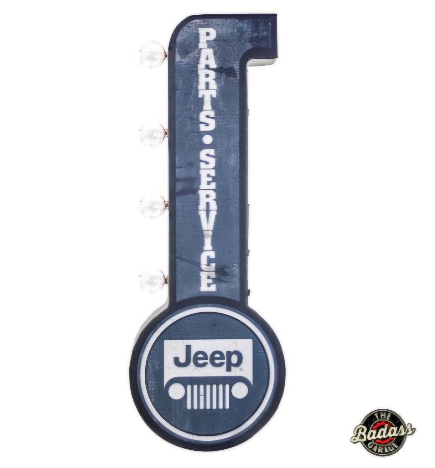 Jeep Marquee LED Sign Badass Garage