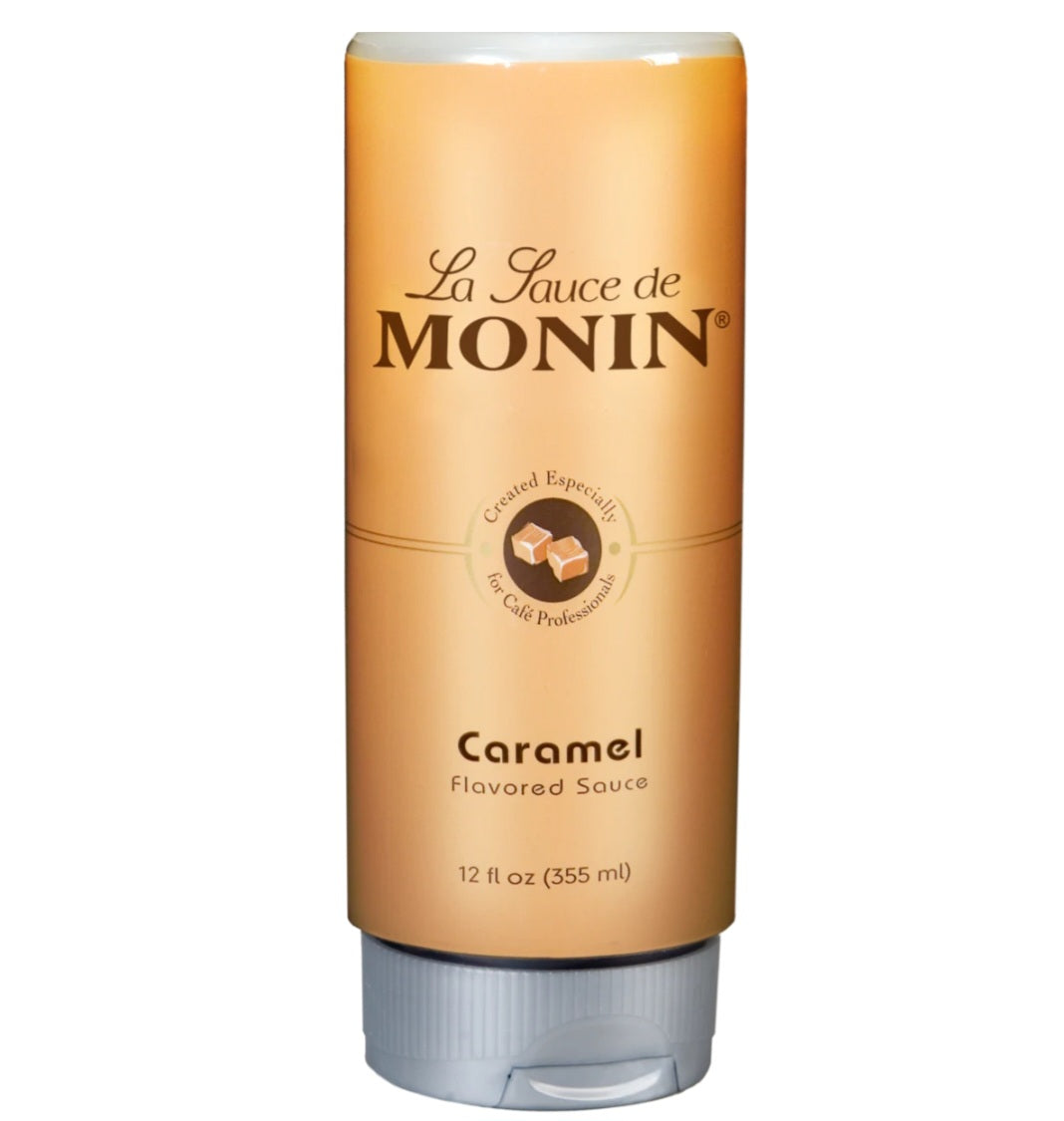 monin caramel sauce Cappuccino king