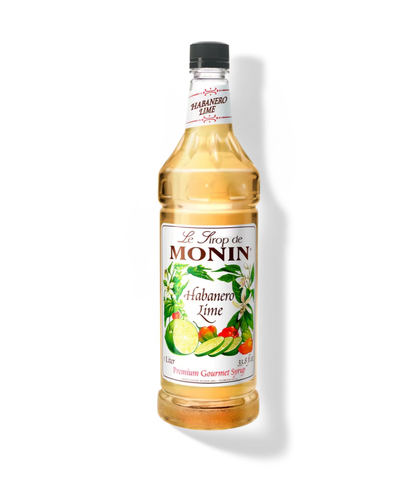 Monin Habanero Lime Syrup Cappuccino king