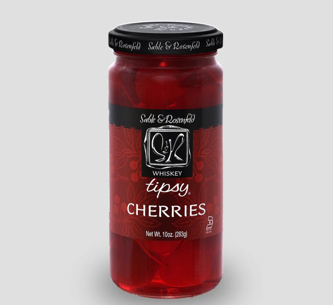 Whiskey Tipsy Cherries
