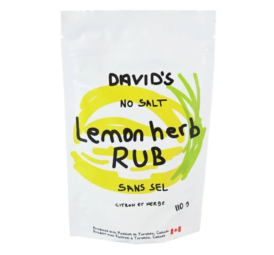 Davids Lemon Herb Rub 🇨🇦 davids