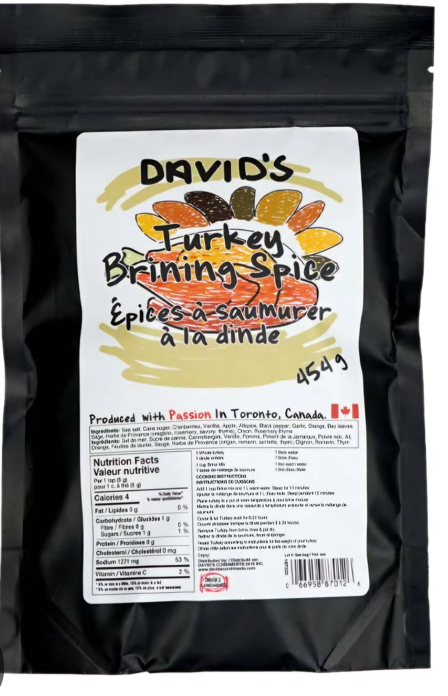 Davids Turkey brining Spice 🇨🇦 davids