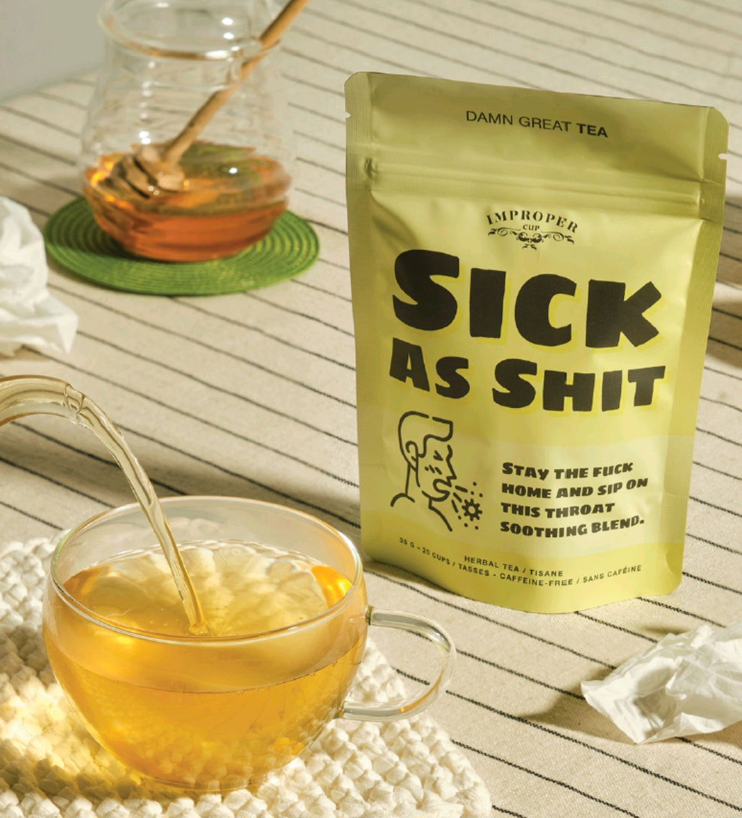 🇨🇦 Sick As Shit Loose Leaf Tea 🇨🇦 Improper tea