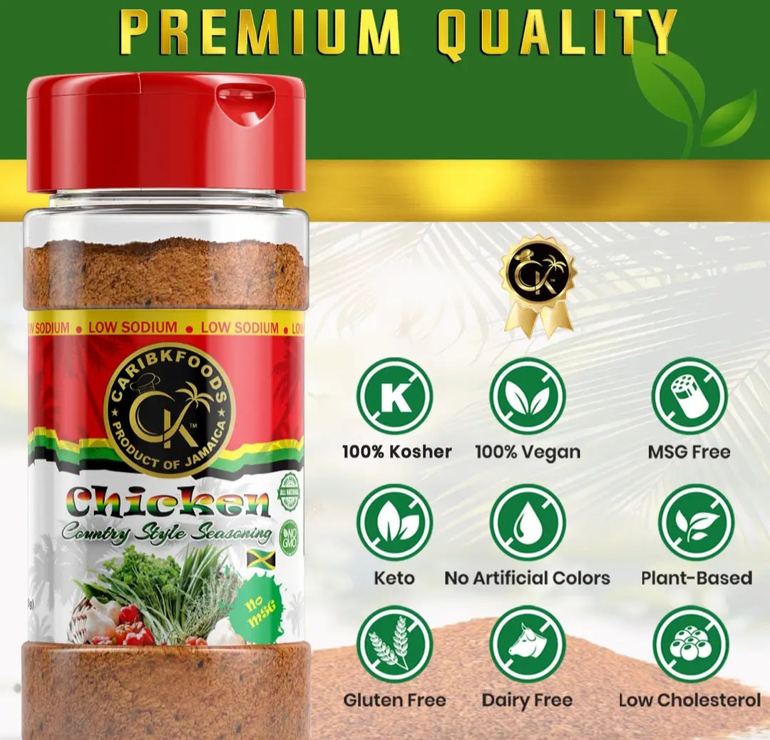 Carrib K Foods Caribbean Chicken Seasoning caribbean kitchen