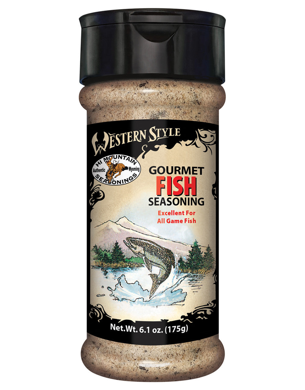Hi Mountain Gourmet Fish Seasoning Western big rock sports