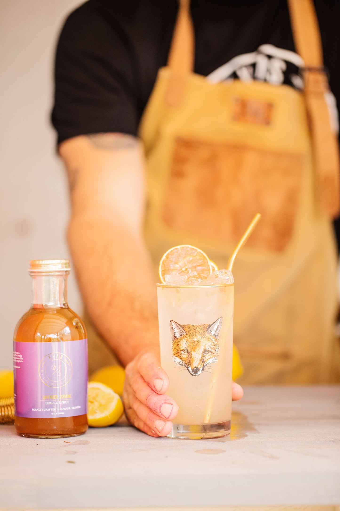 Kvas Lavender Jasmine Cocktail Mix Kvas Fine Beverage Co.