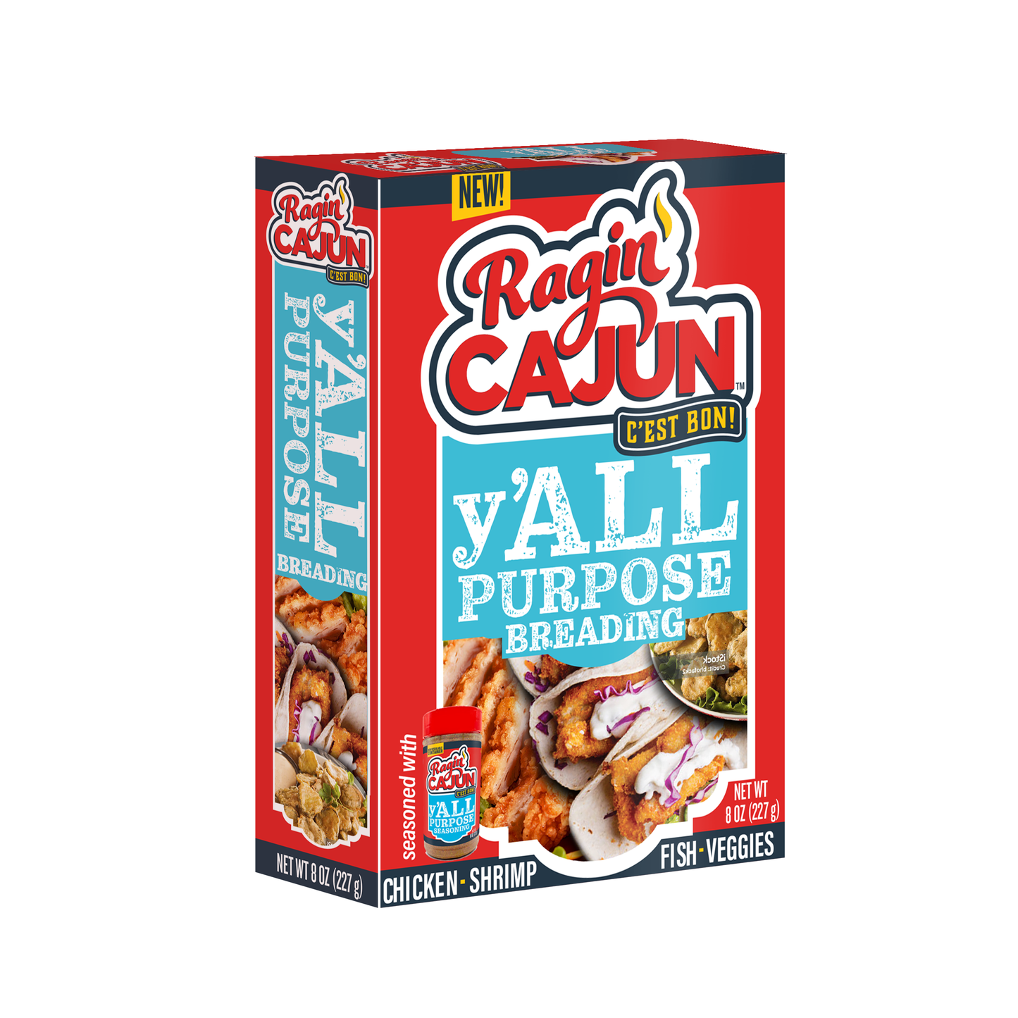 Ragin' Cajun y'ALL Purpose Breading