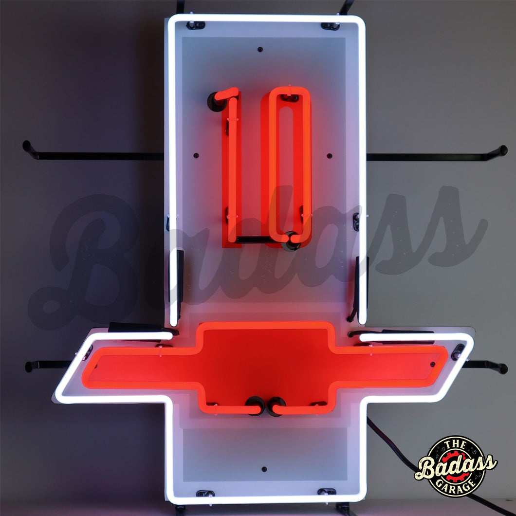 Chevrolet C10 Neon Sign Badass Garage