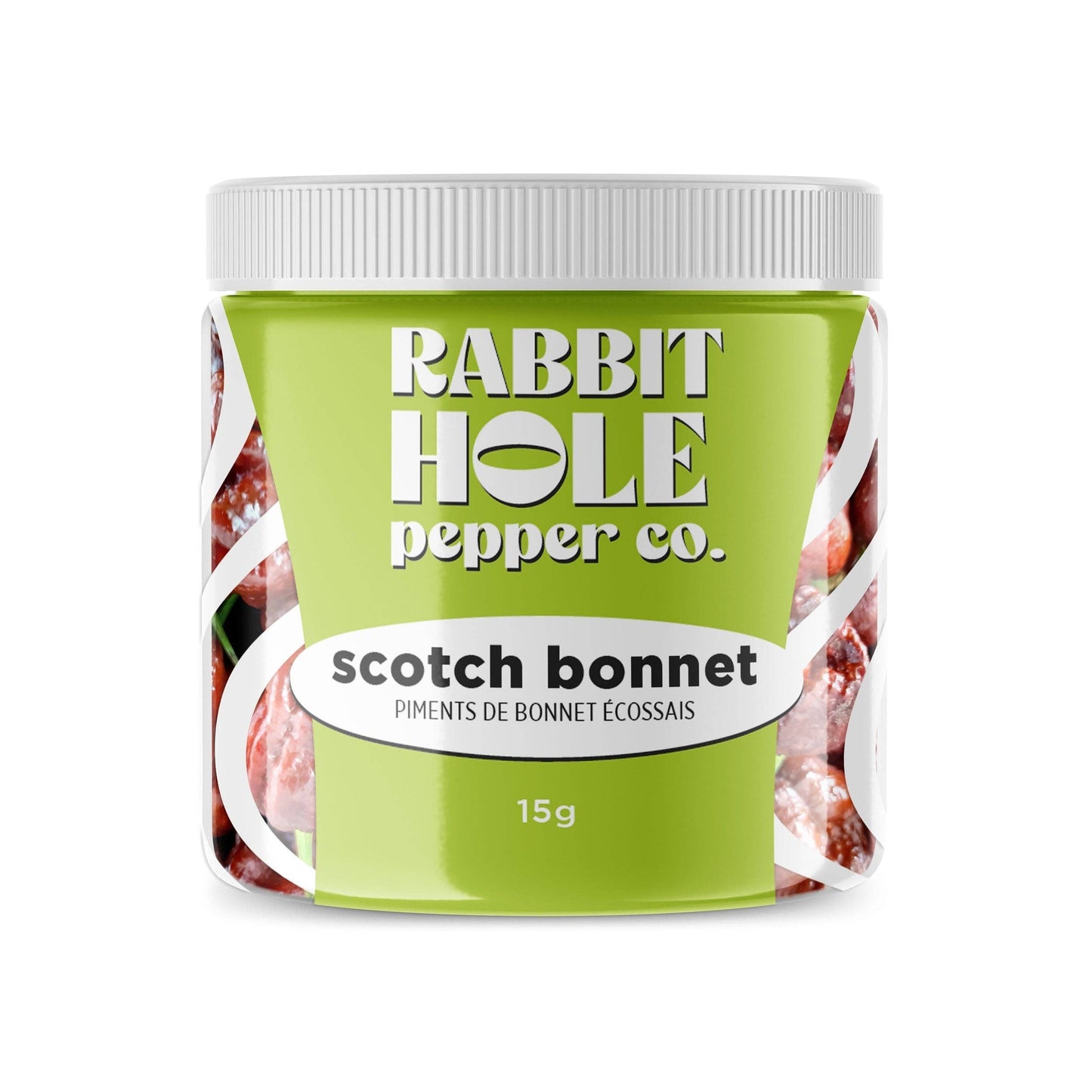 Rabbit Hole Scotch Bonnet Dried Pepper Pods (350,000 SHU) Rabbit Hole Pepper Co.