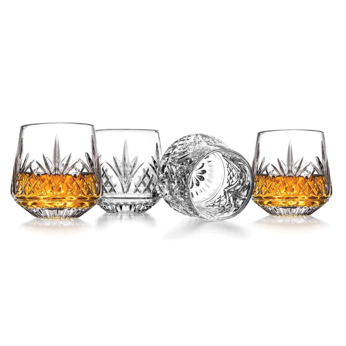 Set of Four New Dublin Whiskey Glass Godinger