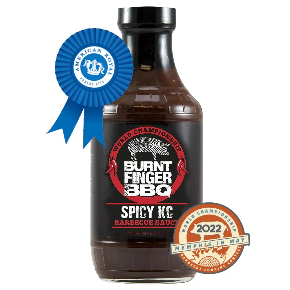Burnt Finger BBQ Spicy KC Barbecue Sauce Burnt Finger BBQ