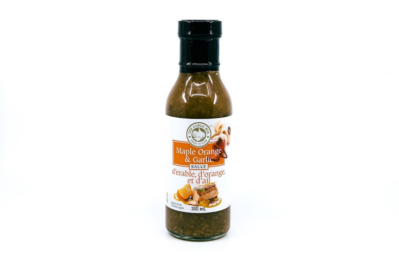 The Garlic Box Maple Orange Garlic Sauce The Garlic Box