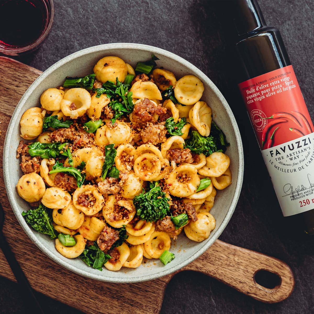 Favuzzi Crushed Hot Pepper Extra-virgin Olive Oil Favuzzi