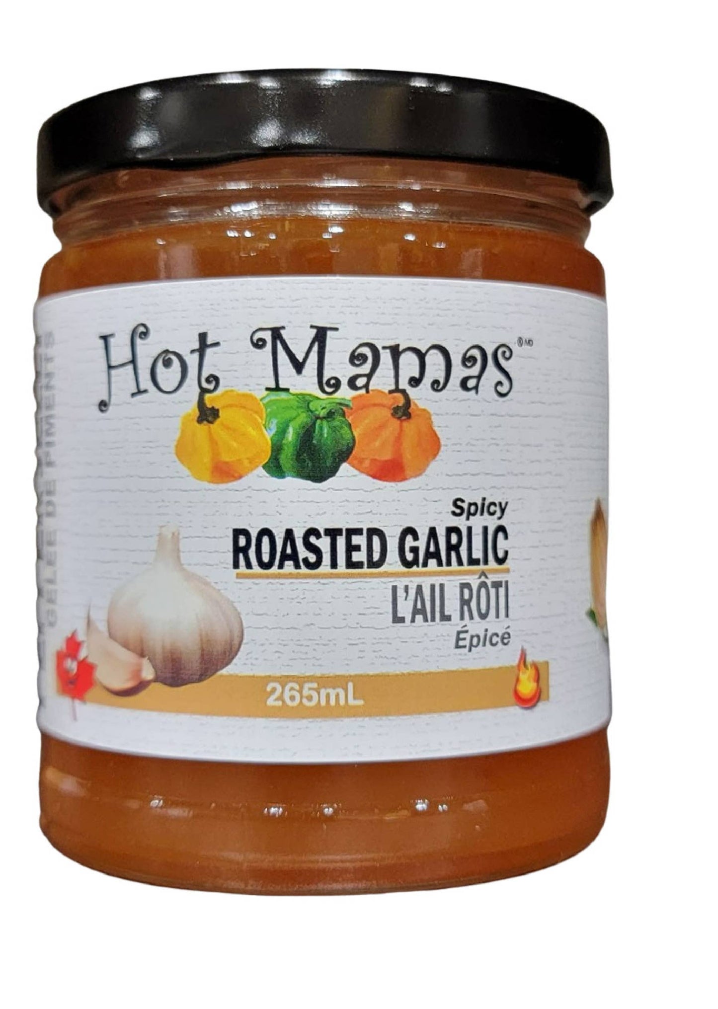 Hot Mamas Roasted Garlic Pepper Jelly Hot Mamas Foods Inc