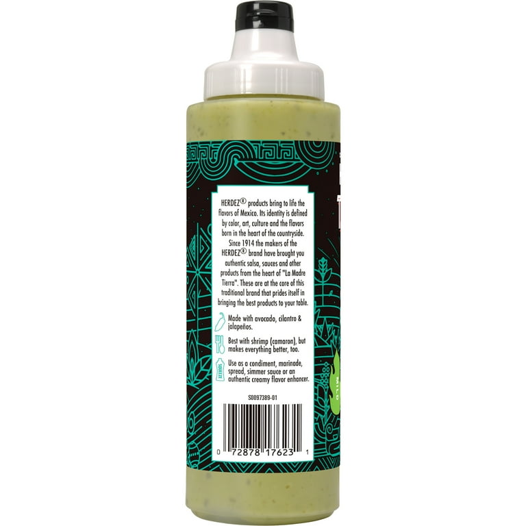 HERDEZ TAQUERIA STREET SAUCE Avocado Cilantro Taco Sauce, 9 oz Bottle SlobsRus BBQ
