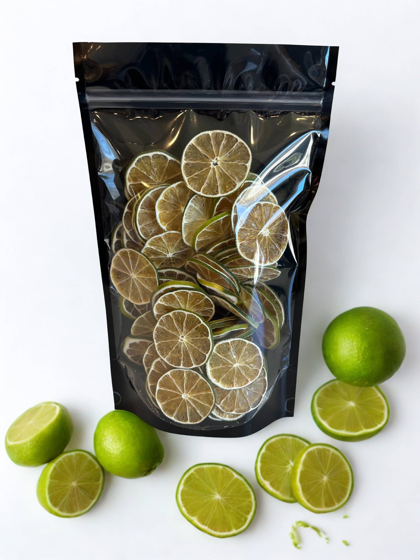 50+ Piece Small dehydrated Lime Bag Golden Cocktails