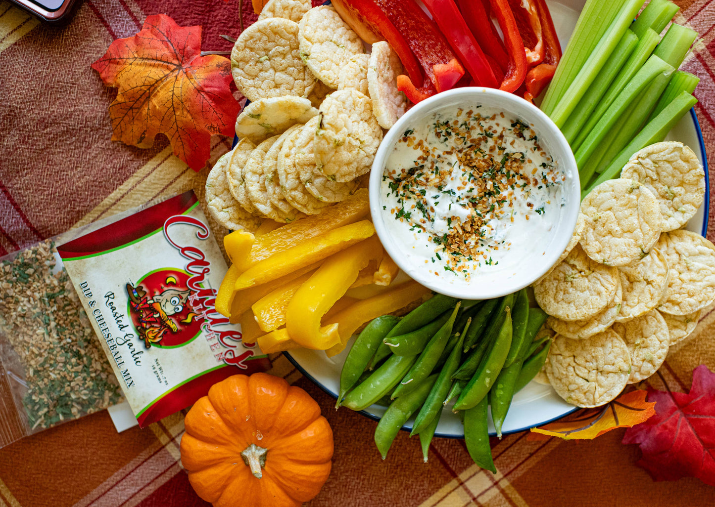 Roasted Garlic Dip Mix Carmie's Kitchen