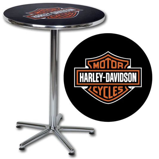 Harley Davidson Bar and Shield Pub Table
