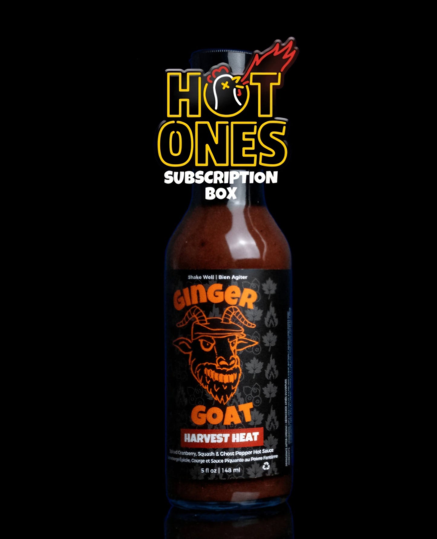 Ginger Goat Harvest Heat Hot Sauce Ginger Goat