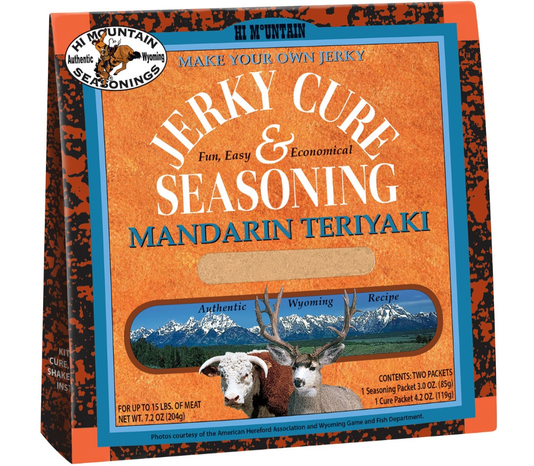 Hi Mountain Jerky Cure Mandarin Teriyaki 204g