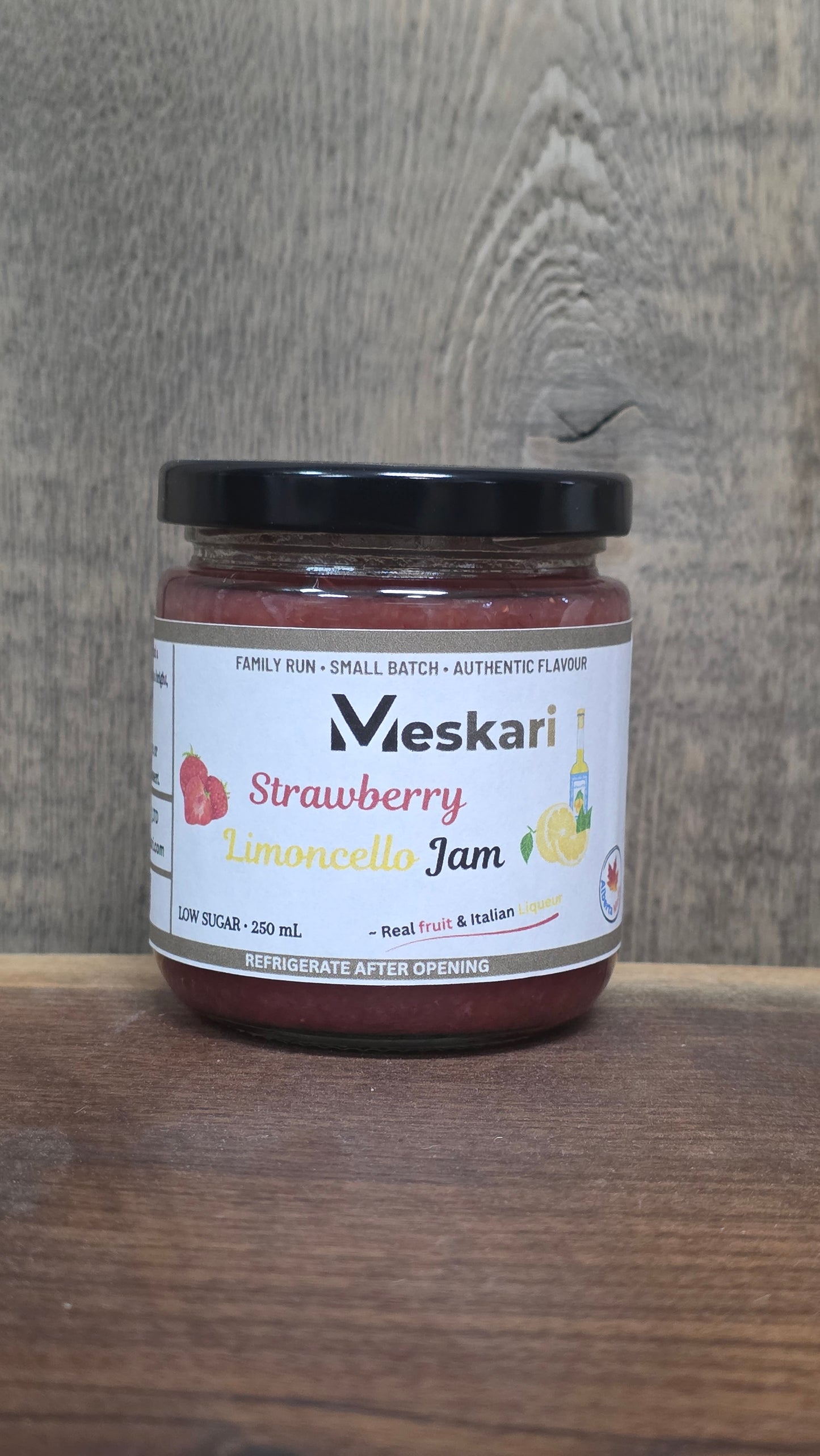 Meskari Strawberry Limoncello Jam