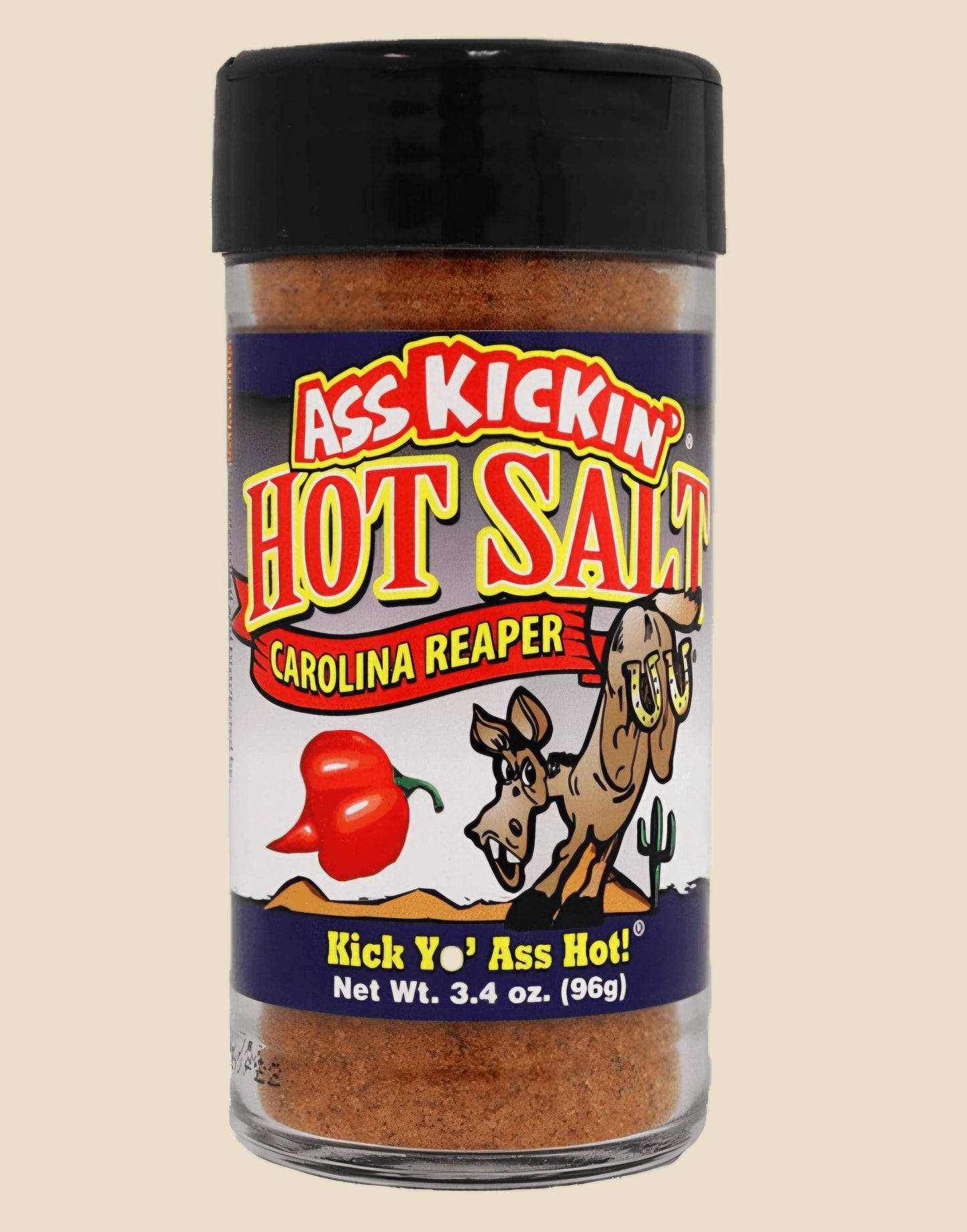 Ass Kickin Carolina Reaper Hot Salt southwest specialty food