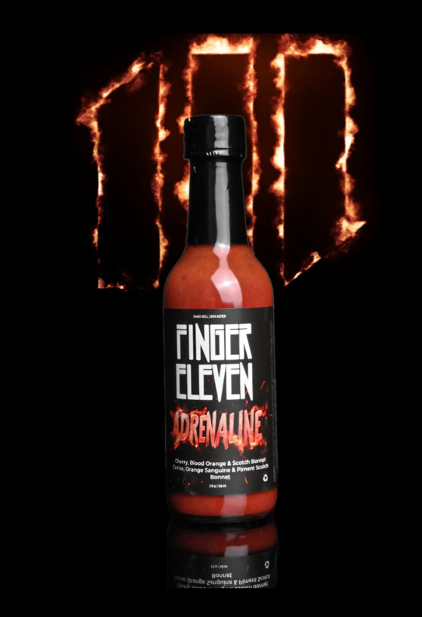 Finger 11 Adrenaline Hot Sauce ginger goat