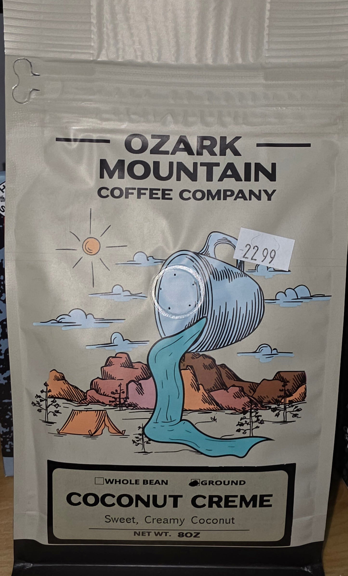 Ozark Mountain Coconut Creme | 8oz | Ground Coffee