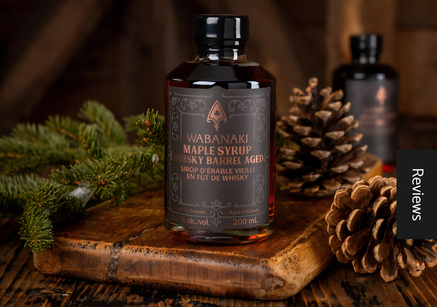 Wabanaki Barrel Aged Whisky Maple Syrup 200ml