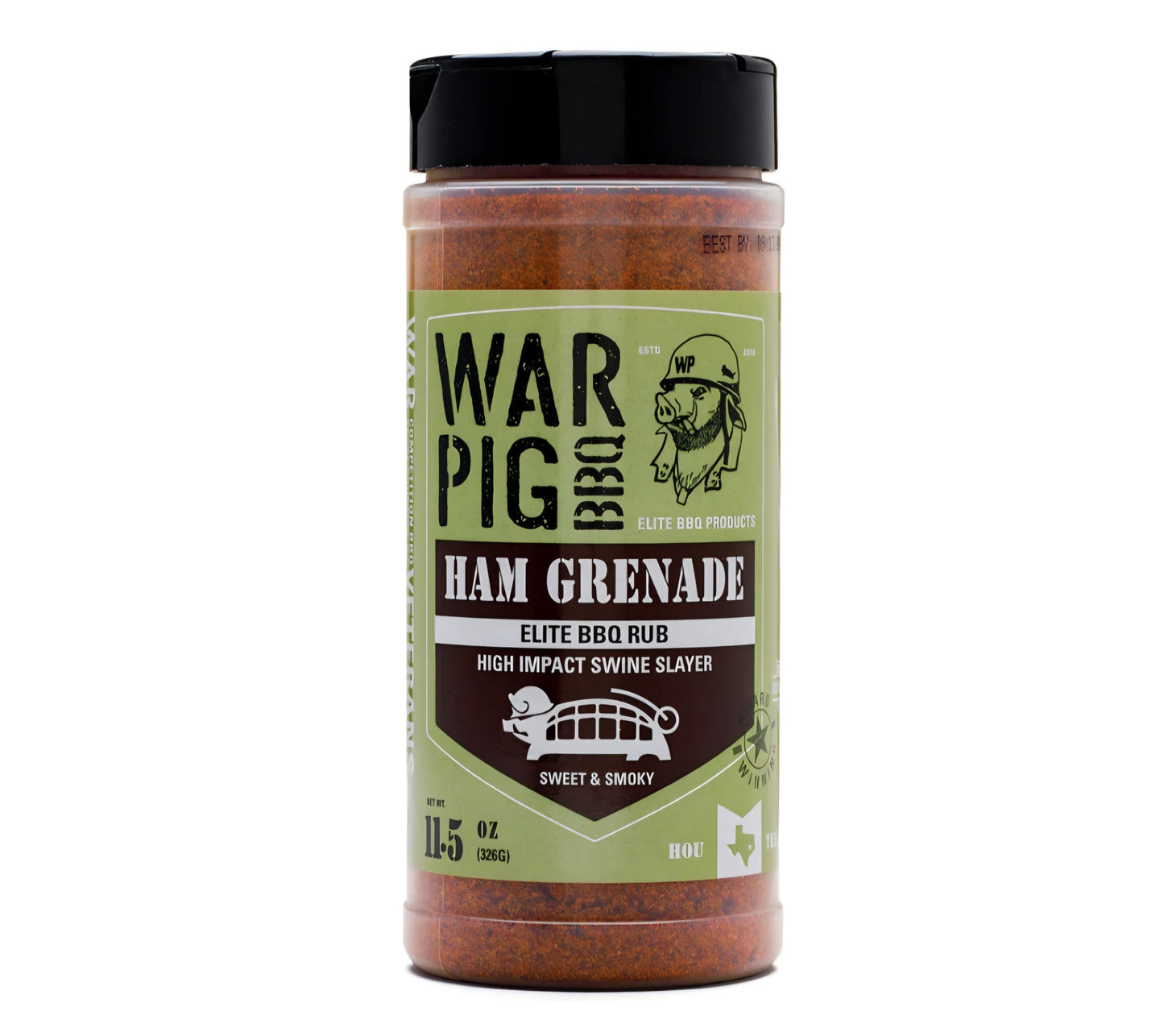 Warpig BBQ Ham Grenade BBQ Rub WarPig BBQ