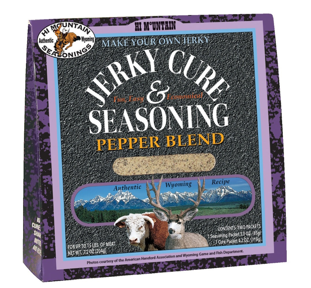 Hi Mountain Jerky Cures Cracked Pepper and Garlic