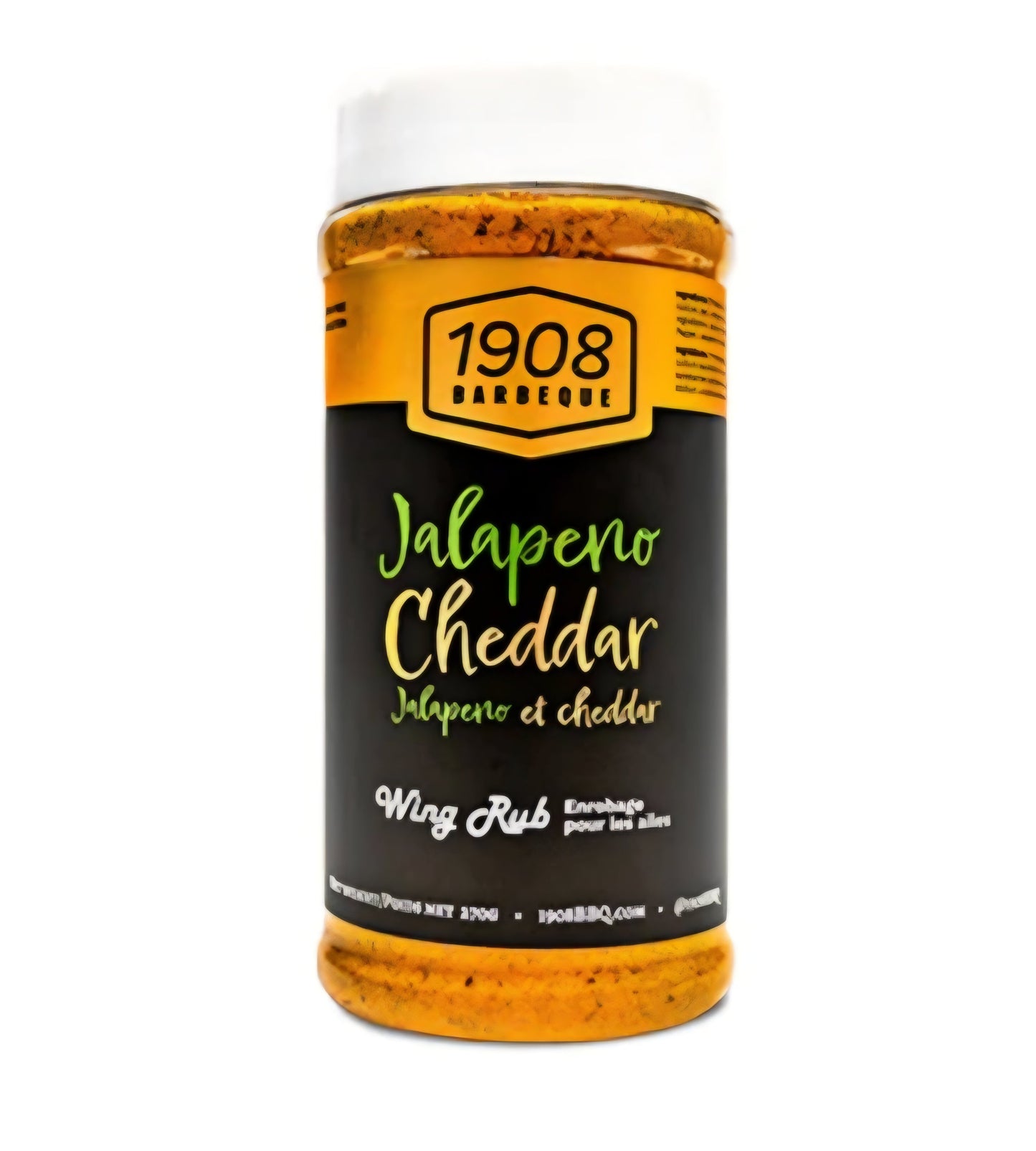 1908 Jalapeno Cheddar Rub fire bbq