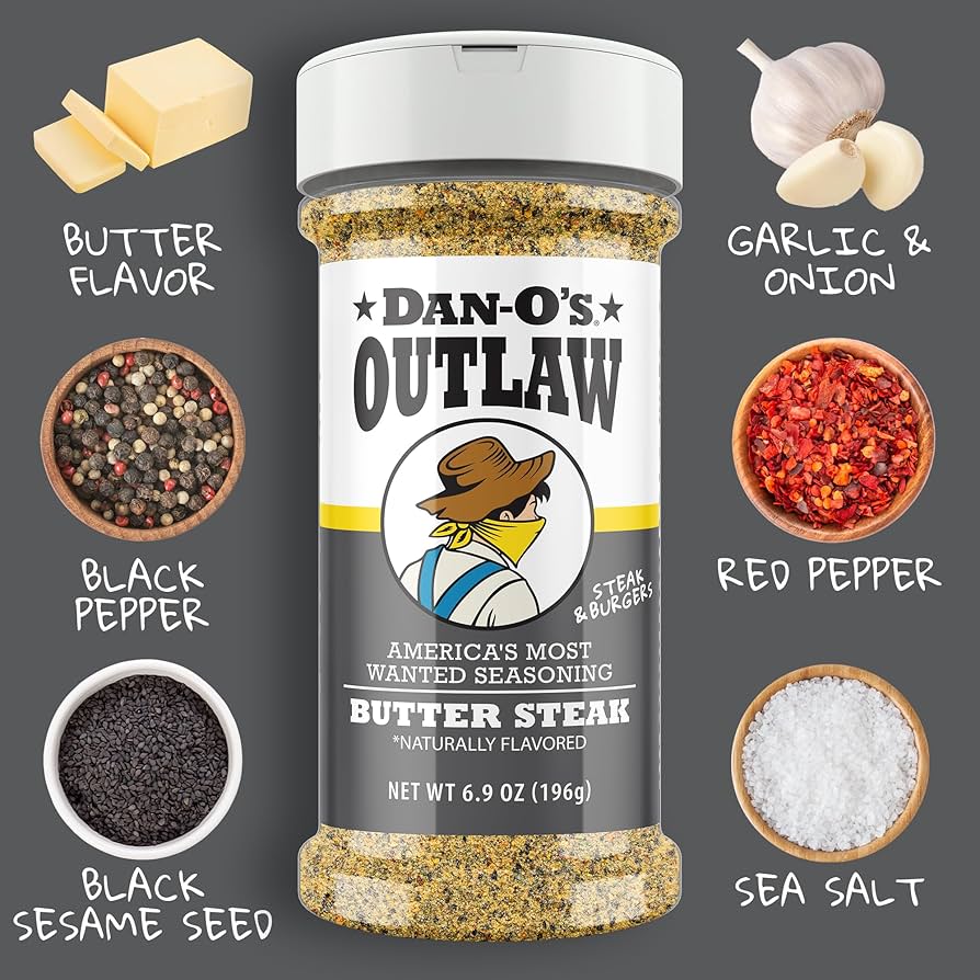 Dan-O’s Outlaw Butter Steak, 6.9oz SlobsRus BBQ
