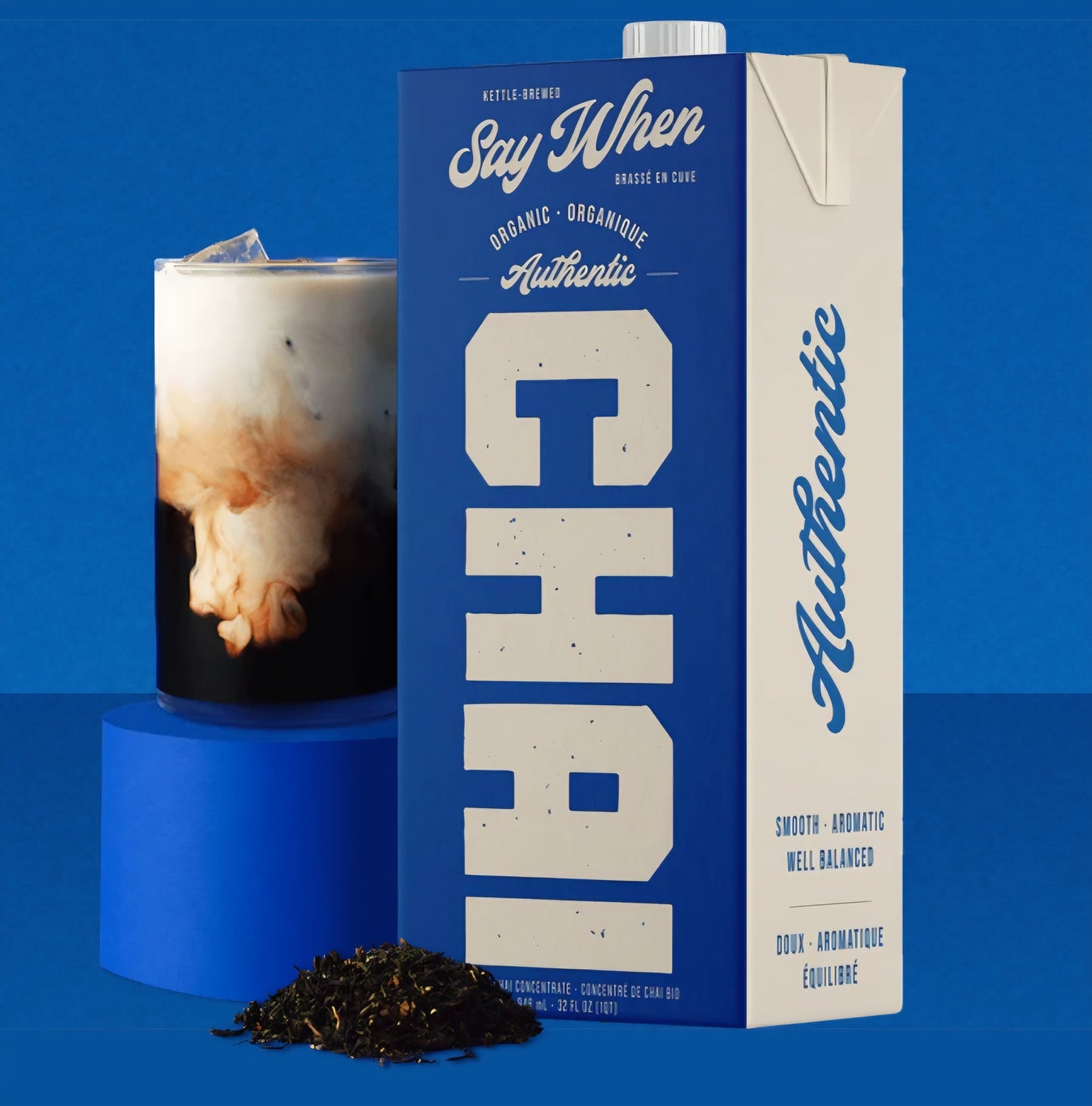 Say when Chai Latte Not specified