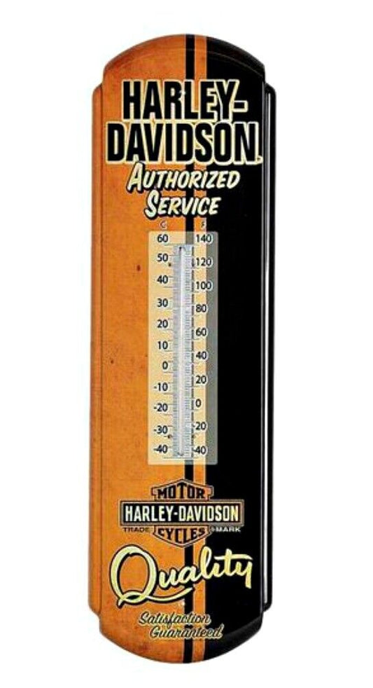 Harley Davidson Tin Thermometer