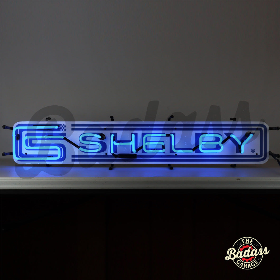 CS Shelby Junior Neon Sign Badass Garage