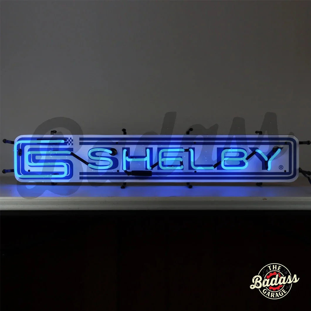 CS Shelby Junior Neon Sign Badass Garage