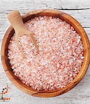 Pink himalayan fine sea salt