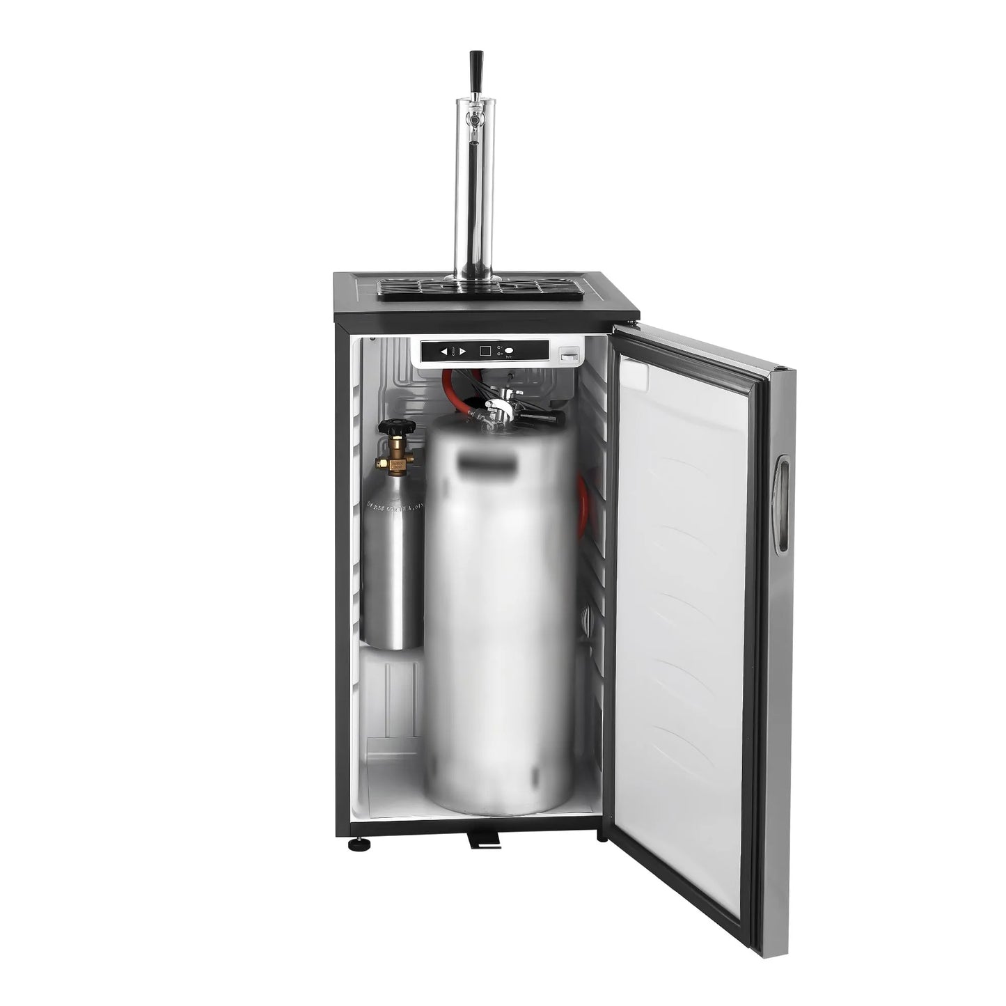 VEVOR Beer Kegerator – Single Tap Commercial Draft Beer Dispenser, 92L Capacity