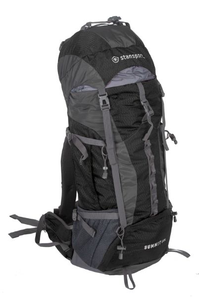 Stansport Packs - Internal Frame Pack 50 Liter - Black cariboo