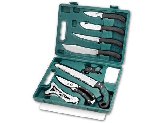 Outdoor Edge Game-Pro 11 Piece Game Processing Kit - Sleeve