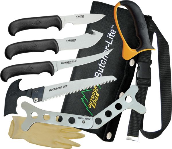 Outdoor Edge BUTCHER-LITE (8 Pieces, Roll-Pak) - Box cariboo