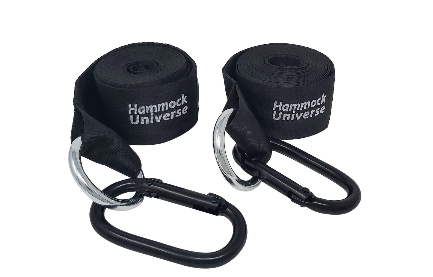 Eco-Friendly Hammock Tree Straps with Heavy Duty Carabiners Hammock Universe Canada