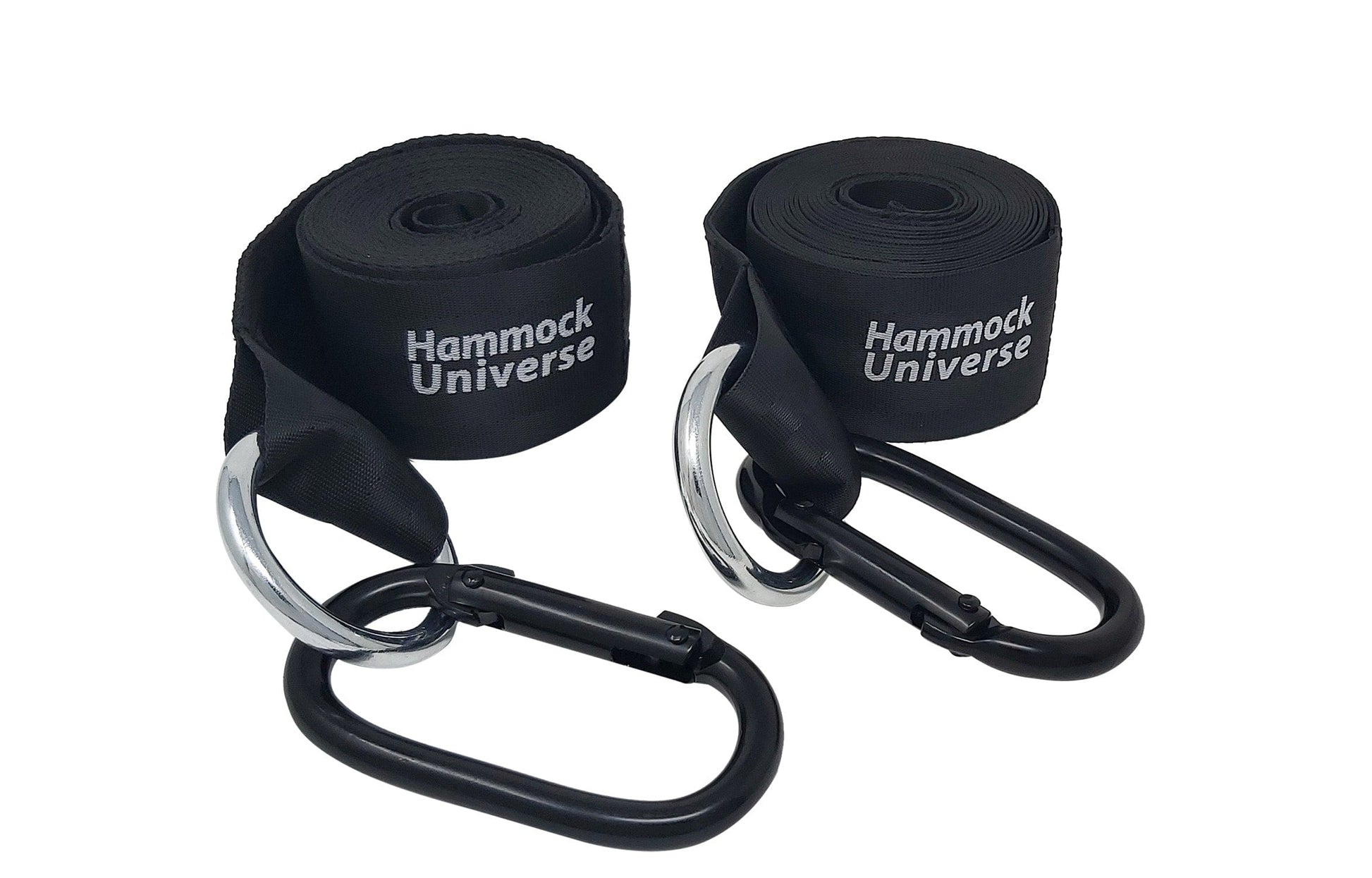 Eco-Friendly Hammock Tree Straps with Heavy Duty Carabiners Hammock Universe Canada