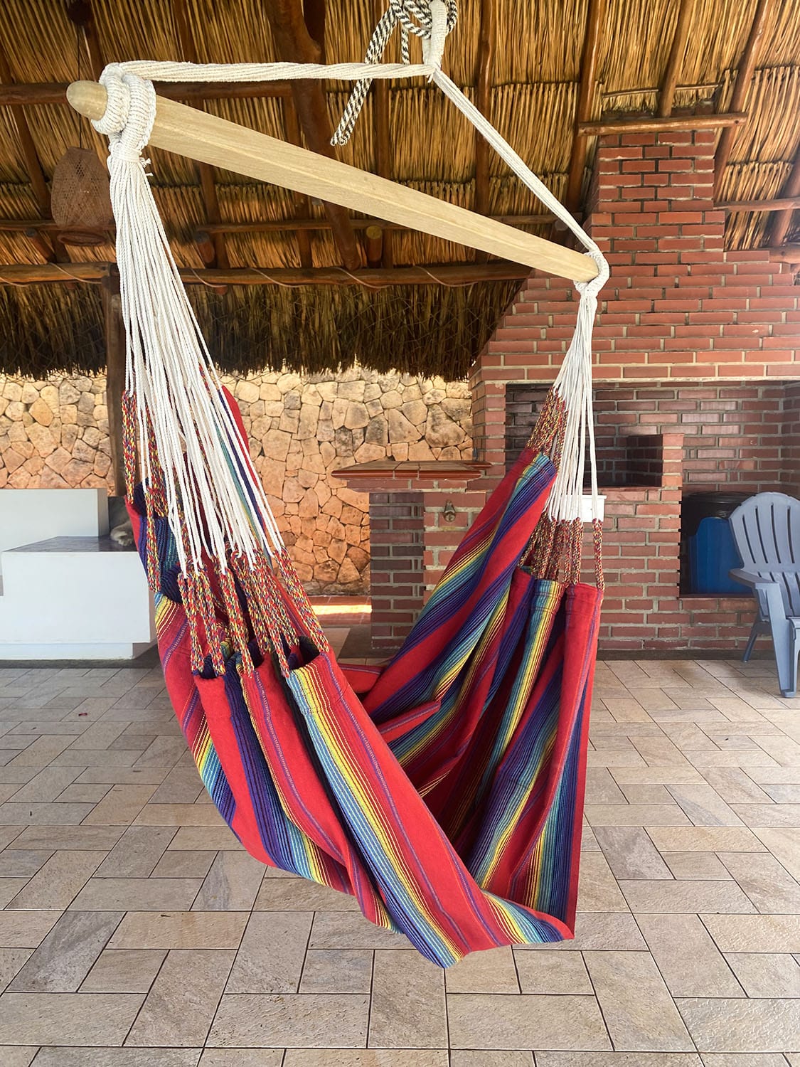 Colombian Hammock Chair with Universal Chair Stand Hammock Universe Canada
