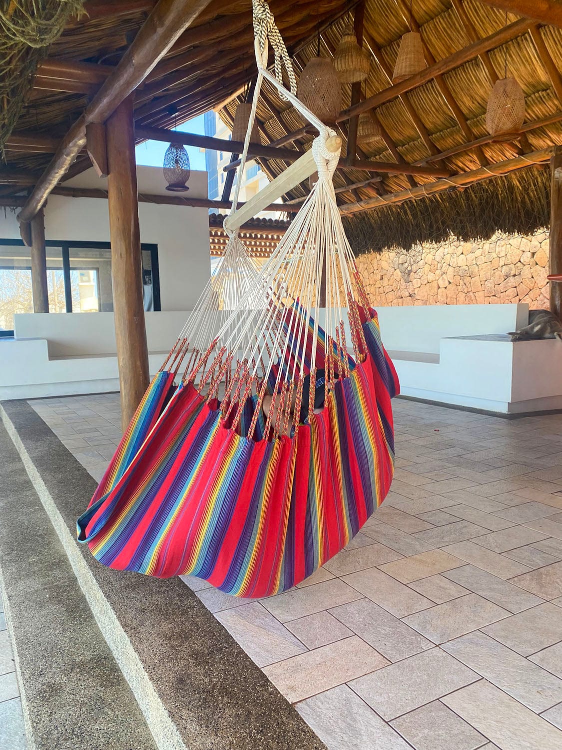Colombian Hammock Chair with Universal Chair Stand Hammock Universe Canada