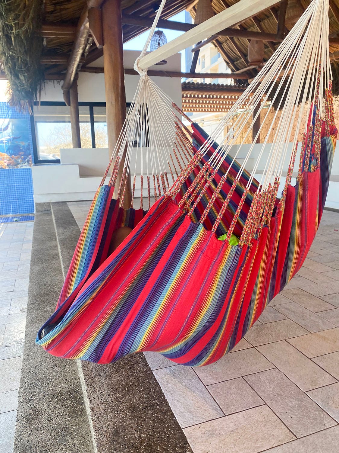 Colombian Hammock Chair with Universal Chair Stand Hammock Universe Canada